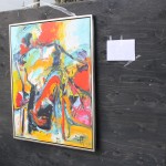 En forårsdag i Rebild -  Præmie: smukt maleri udlovet som præmie i en konkurrence ved Roldhøj