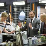 Mads Cortsen, Masterchef 2015, Program 21. Fødevarerminister Dan Jørgensen er i studiet. Foto: TV3