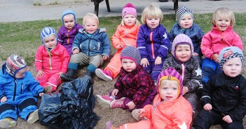 Tusindbenets små fingre i Terndrup tog skraldet