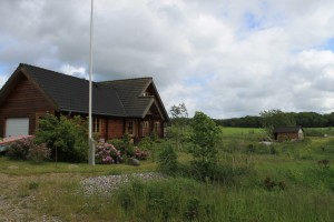 Landsby idyl i Himmerlandsbyen i Aarestrup