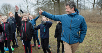 – JAMEN, er det ikke HKH Kronprins Frederik……..? – Jow da..!