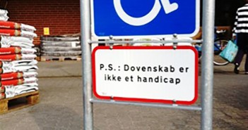 Om handicaps og dovenskab…