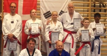 Taekwondo-klub ser rødt