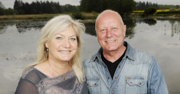 Festlig fernisering med MUSIK-MALERI og tapas, – Tine Lilholt og Klaus Thrane