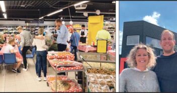 Hundredvis af glade kunder ønskede held & lykke til SPAR i Suldrup og Haverslev