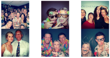 En photo booth til fest er blevet et hit! photo booth
